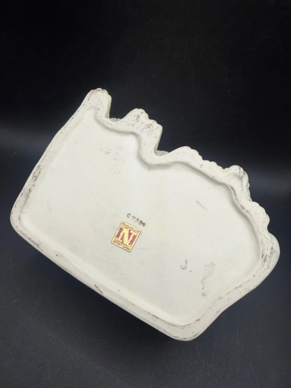 Napcoware Vintage Napco Three White Kittens Ceramic Kitty Cat Planter Vase Decor